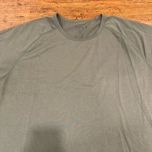 BYLT Premium Basics Green Crewneck Casual Essential Short Sleeve T Shirt Men 2XL